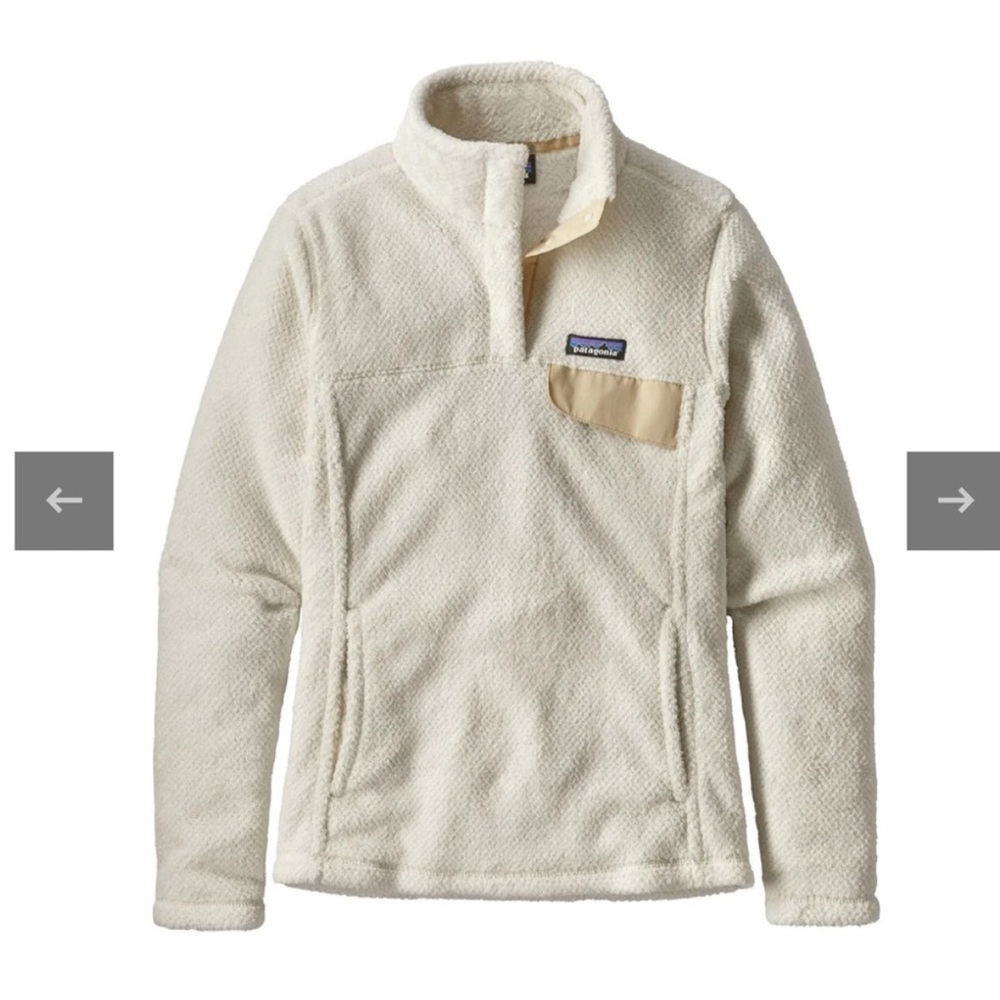 Patagonia women’s snap front fleece SMALL